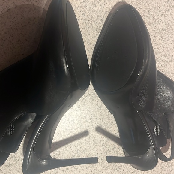 Lauren Ralph Lauren open back boot blk leather size 10 - Picture 4 of 8